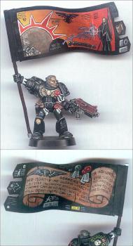 Banner Bearer Asclepios of the Mortificators Chapter by zorgg