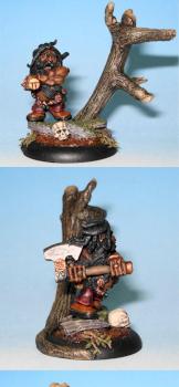 The Black Dwarf- Iron Painter 3 round 1 entry by OrkyDave