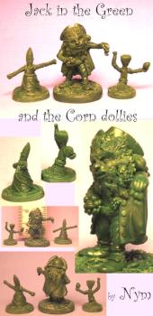 Jack in the green and the corn dollies - Crunch-Waffle by Nym