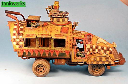 the gypsy waggon (ork trukk) by tkat