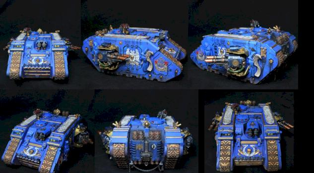 Marneus Calgars landraider by ichibanpainting