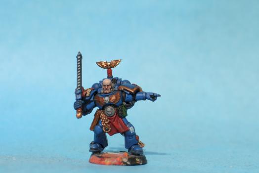 Ultramarines Sergeant by Adios206