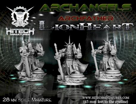 Archfather Lionheart by hitechminiatures