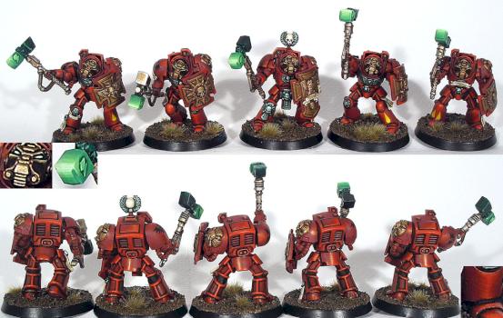 Blood Angels Assault Terminators by MrPickles