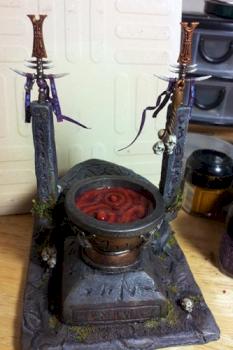 Dark Elf Cauldron of Blood by Duranis