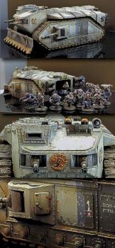 Crassus Assault Tranport/ Genestealer Limo by MajorTom11