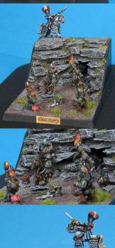 New pics Warmaster 'Discovery' diorama by Trevor