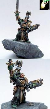 Dark Angels Master Azrael by Lunchbox by Golden Toadstool