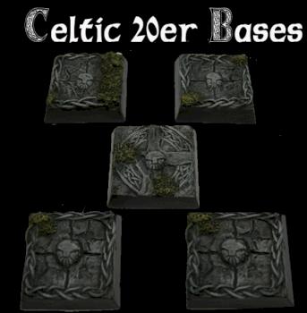 Celtic Scenic Bases for dwarfs by Beowahr