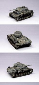 Flames of War FOW Panzer IIIH 15mm Scale by Ghostpainter