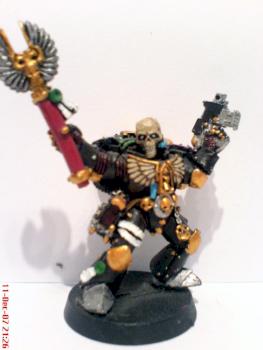 Space Marine Chaplain by imm0rtal reaper