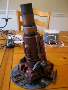 Squat Goliath Mega Cannon (28mm scale) by Fleshtuxedo