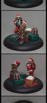 Mrs Santa vs the Naughty Waggamaeph by Wren