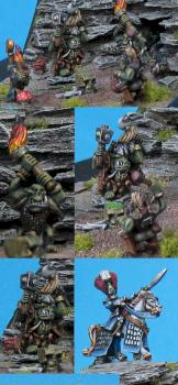 Warmaster 10mm Discovery diorama Close Up pics by Trevor