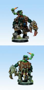 Ork Kommando Nob by Rev