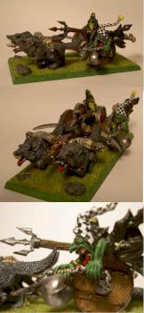 NightGoblin Wolf Chariot by XyreX