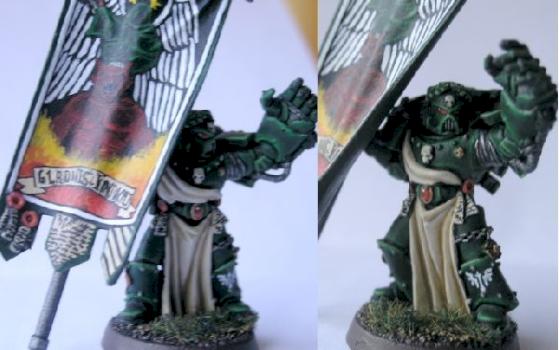 Dark Angel Standard bearer by Valorus