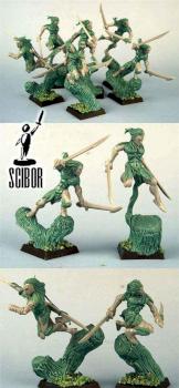 WARHAMMER Wood Elf Wardancers  CONVERTED by Scibor