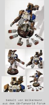 TAU FW XV81 Krisis Battlesuit by Wolkenmann