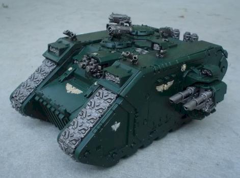 Dark Angels Land Raider by cygnus46