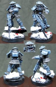 Warzone - Mutant Chronicles - Imperial Army Regular by BPI