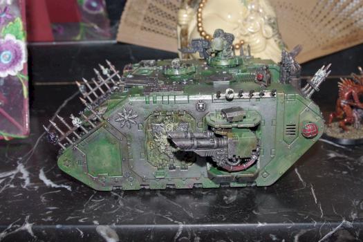 land raider de nurgle by systopus