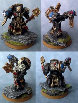 Terminator Chaplain W40K by Tin-Bucket