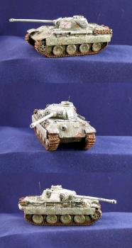 Flames of War Panther Winter Camo 15mm by exilesjjb