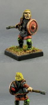 Mega Mini or Grenadier Painted Human Warrior by Iraeyna