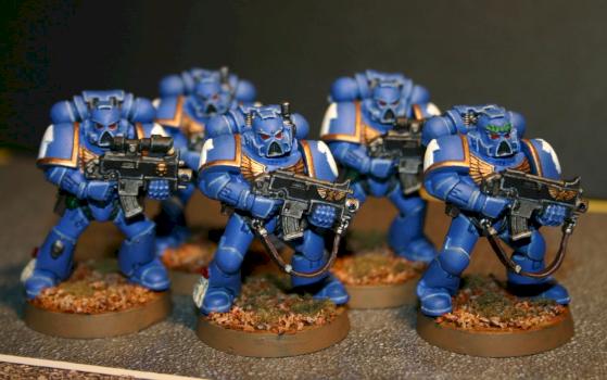 My first Space Marine Squad by joemc3