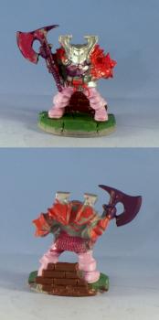 Chaos Warrior Painted by my 4 year old for charity by darklord