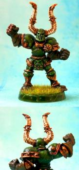 Blood Bowl Chaos Warrior by Neuros Moonshiner