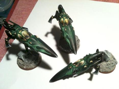 Eldar Jetbike "closed top project" multiple views by krommeldar