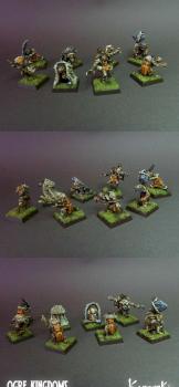 Ogre kingdoms Gnoblar trappers by karpunk