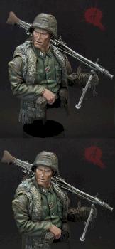 Waffen SS MG42 Gunner by Arsies