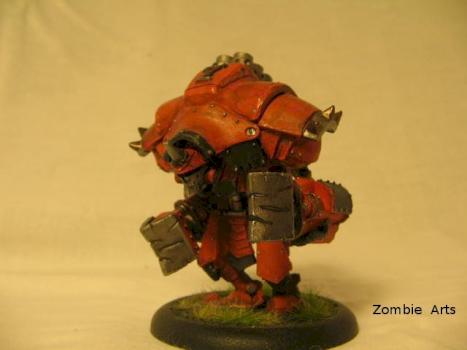 Khador heavy Steamjack by zombiepaints