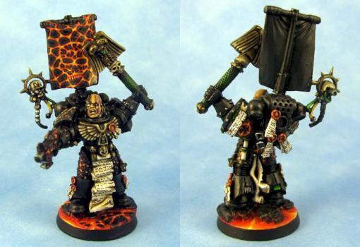 Salamanders Chaplain by CELPainting