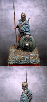 Vendel/anglosasson warrior - 54mm - Romeo models by trevis_11