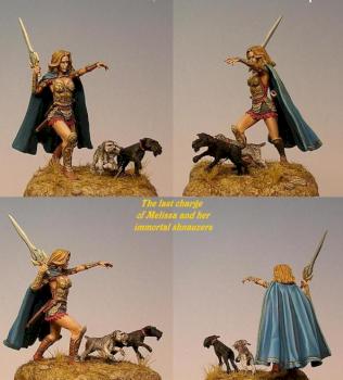 The Last Charge of Melissa and her Immortal Schnauzers by NicoWan