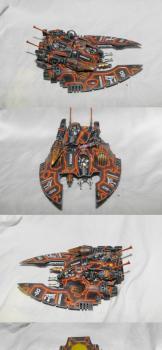 Red Eldar fire prism by nikie