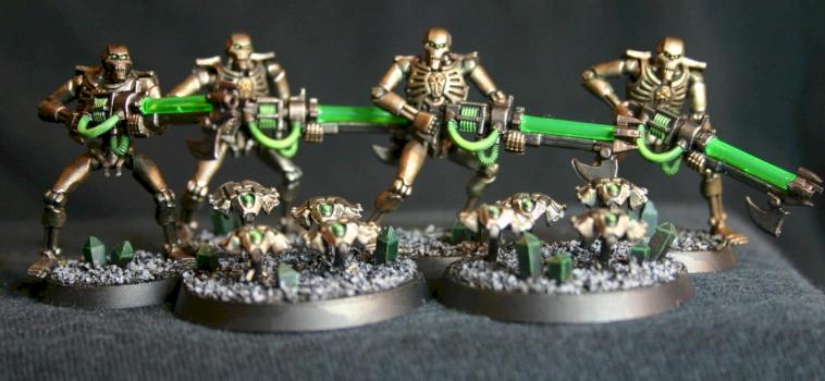 My First Necron Squad by joemc3