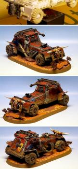 WH40K Scracth ork buggy by FW Tibald