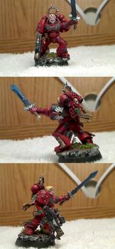 Space Marine Blood Angel Captain by Dustin09