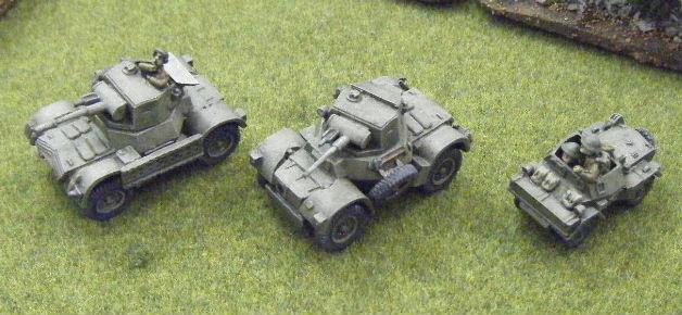 British Armored Car Platoon by pwbinde