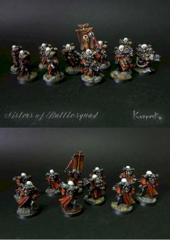 Sisters of battle squad by karpunk