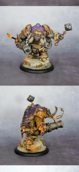 Titan Canoneer Skorne Heavy Warbeast form Hordes by TrollPainter