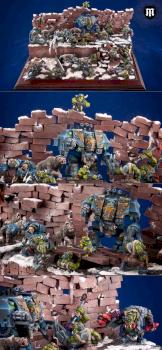 Space Wolves vs Orks diorama, MAYBUG by MaybugM