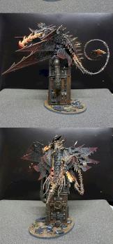 Khorne Daemonkin Helldrake Conversion by Eonblue