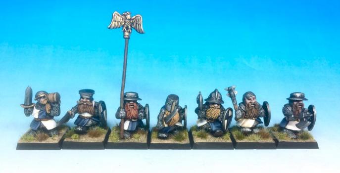 BOOD-WARGAMES.MINIATURES DWARVES WARRIORS by bood-war.miniatures