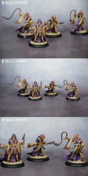 Skorne Paingiver beast handlers by TrollPainter